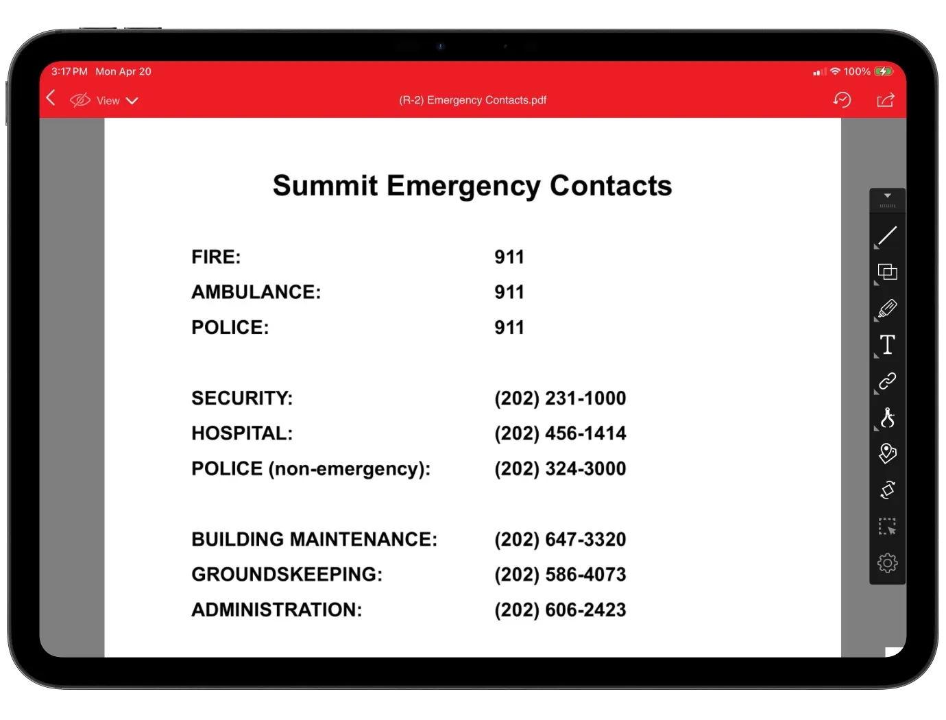Emergency Contact