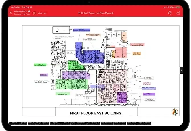 Understand your buildings with layered, interactive plans