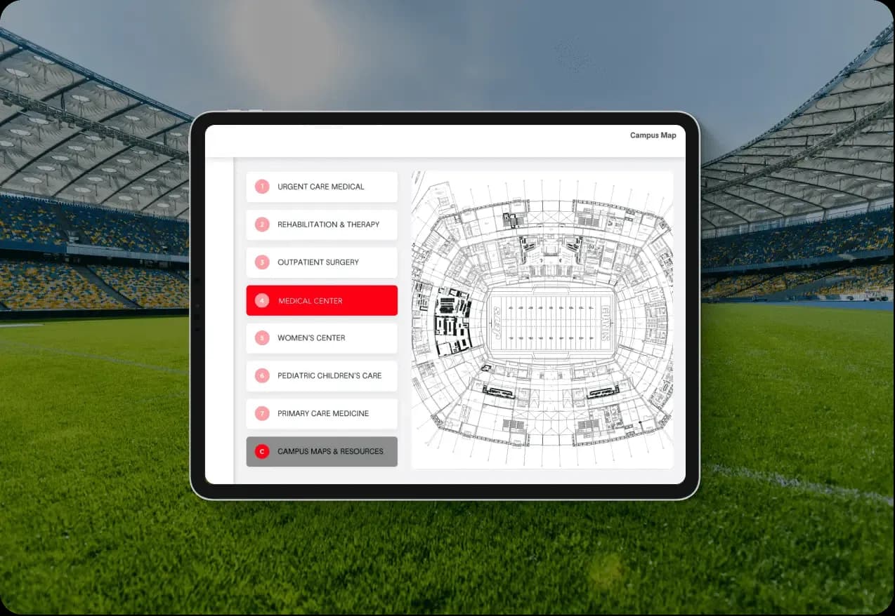 Stadium Management App